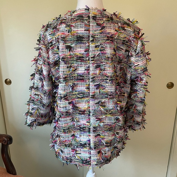 Women’s Blazer by Patty Kim in flared style with Multi-colored fabric - Picture 2 of 3